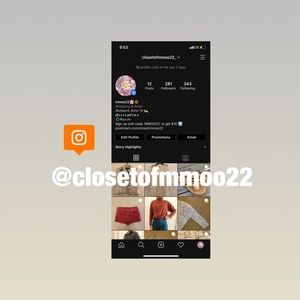 Follow me on insta! And stay updated!